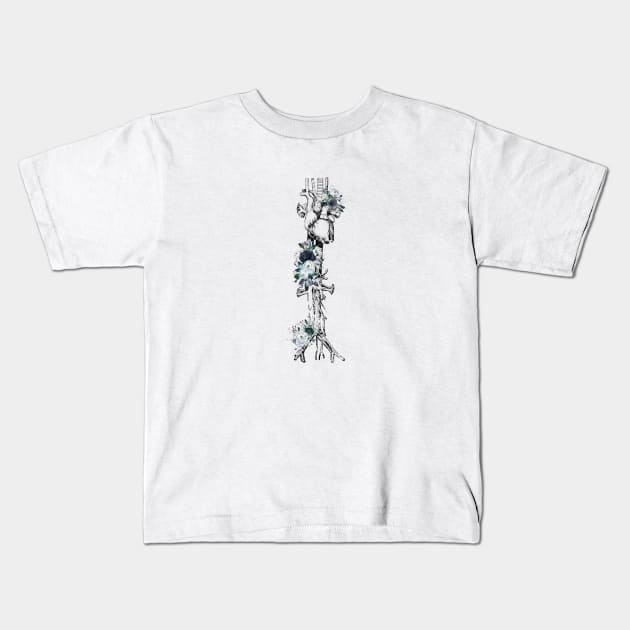 Aorta vein and heart Kids T-Shirt by erzebeth